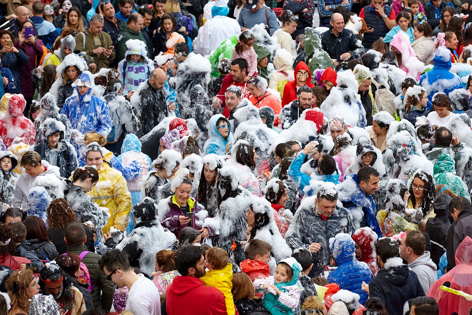 Los actos más multitudinarios del Antroxu suman los 46.000 participantes